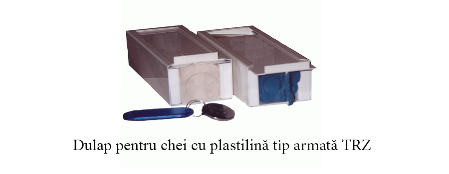 Dulap pentru chei cu plastilina tip armata TRZ