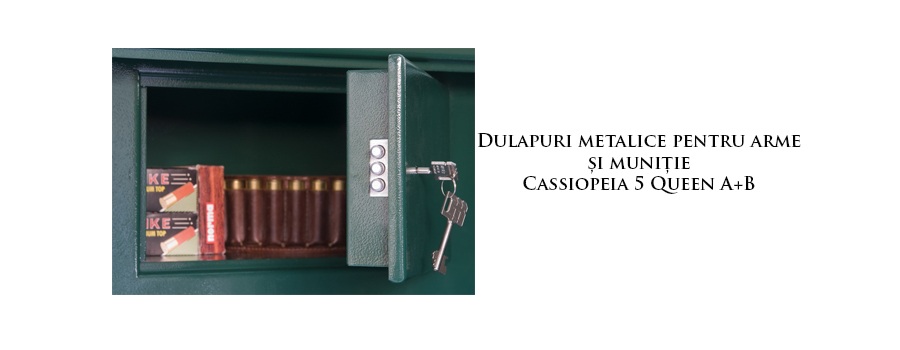 Dulapuri metalice arme şi muniţie cu construcţie întărită