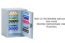 Casetă pentru chei din inox cu închidere mecanică pețuri ieftine