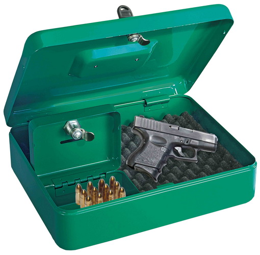 Feed on core mint Caseta metalica pistol cu compartiment de munitie la pret premium