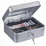 Cutie pentru valori si bani TRAUN2 argintiu