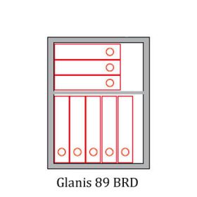 Seifuri antiefractie EN 14450 pentru documente Glanis BRD 6